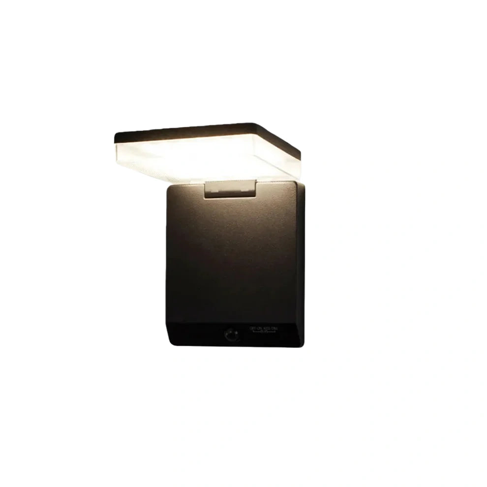 Modern Solar Outdoor Wall Lamp Acrylic
